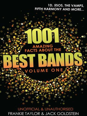 cover image of 1001 Amazing Facts about The Best Bands - Volume 1